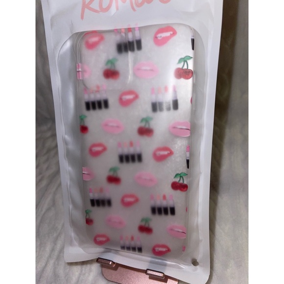 Lips & Cherry Print iPhone 12 Pro Max Case 🍒 - Picture 14 of 17